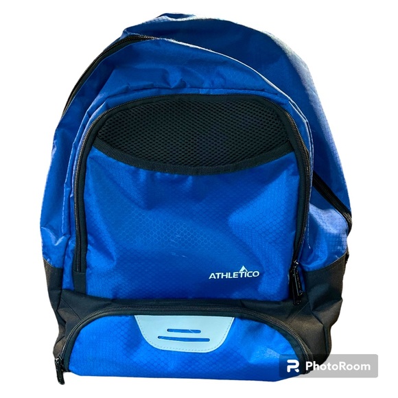Athletico Other - Athletico Youth Blue & Black Soccer Athletic Sports Backpack Bag